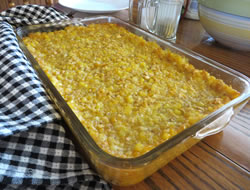 Family-Style Scalloped Corn