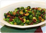 Brussels Sprouts with Bacon and Cherries Recipe
