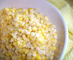 Frozen Sweet Corn not Precooked