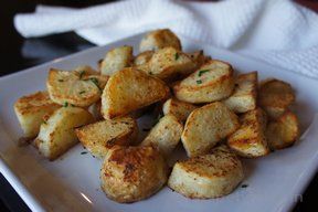 garlic roast potatoes Recipe