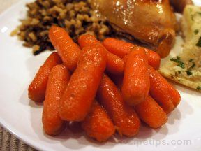 glazed carrots with brown sugar and orange zest Recipe