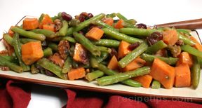 green beans with sweet potatoes Recipe