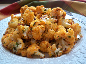 Oven Roasted Cauliflower Recipe