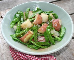 peas and potatoes Recipe