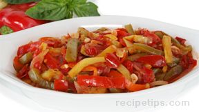 peperonata sauteed sweet peppers Recipe