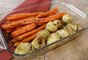 Oven Baked Vegetables