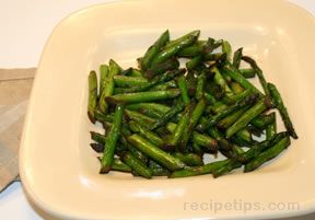 Saut#233ed Asparagus Recipe