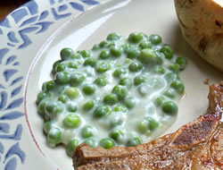 Sweet Creamed Peas Recipe