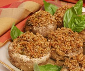 Vegetarian Stuffed Mushroom Recipe