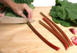 Rhubarb Preparation