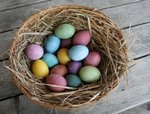 Easter Eggs with Natural Dyes