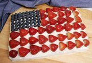 4th of July Flag Cake