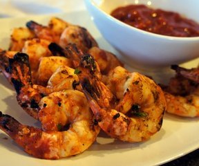 Hot Summer Grilled Shrimp