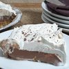 Chocolate Vanilla Pudding Pie