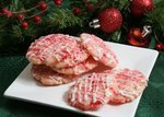 Cherry Almond Shortbread Cookies