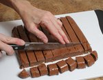 Chill Fudge for Easier Cutting