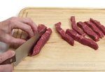 Partially Freeze Meat for Easier Slicing