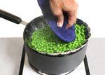 Bright Green Fresh Peas