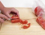 Freeze Tomatoes without Removing the Skin
