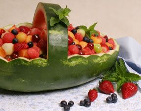 How to Make a Watermelon Basket Article