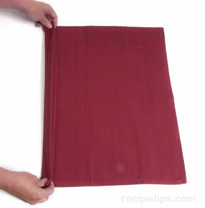 Pleated Napkin Fold