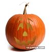 Pumpkin Carving Patterns - Goofy Face Template