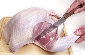 Cutting Up a Whole Turkey